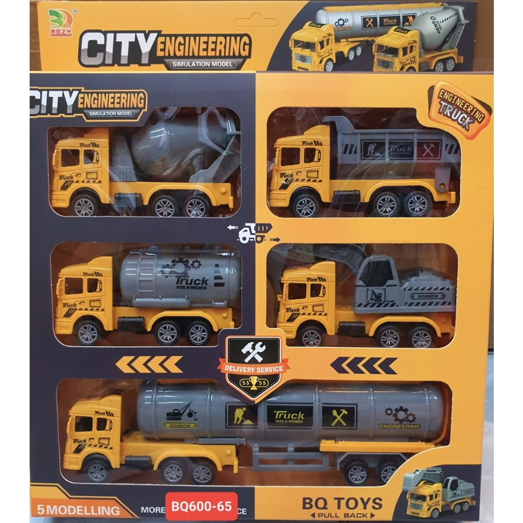 Carrinhos-de-fricção city