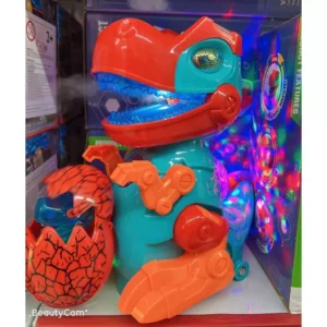 Dinossauro spray com luz e musica