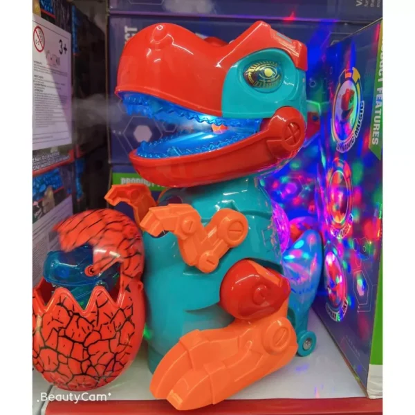 Dinossauro spray com luz e musica
