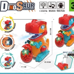 Dinossauro spray com luz e musica
