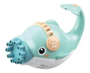 Máquina Lançador de Bolhas Golfinho Bolhudo - Cor azul