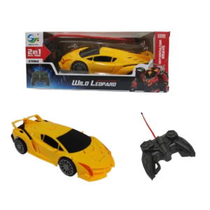 Carrinho de Controle Remoto Wild Leopard 2 em 1