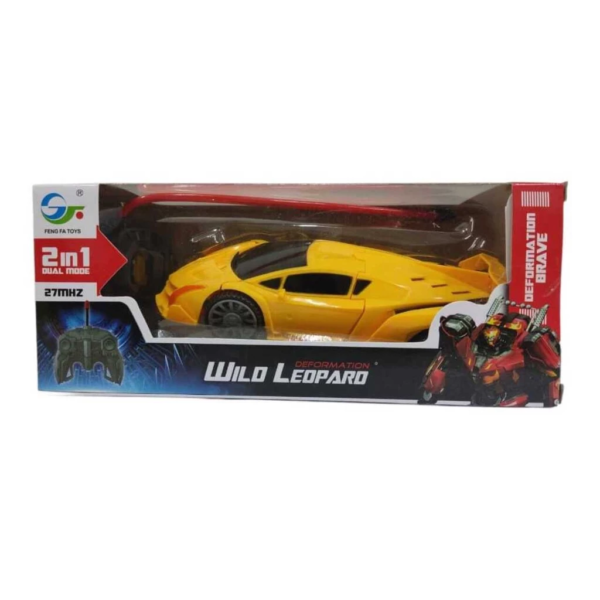 Carrinho de Controle Remoto Wild Leopard 2 em 1 - Image 2